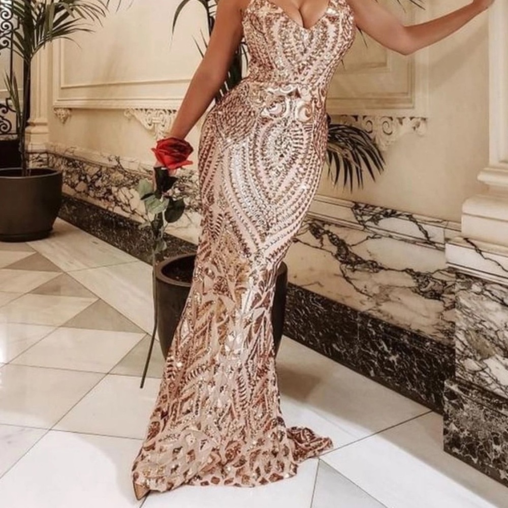Rose Gold Dress